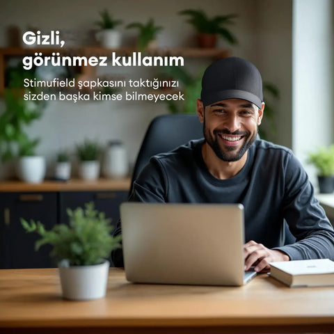 StimuField™ PEMF Teknolojili Saç Güçlendirme Şapkası